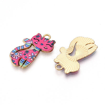 Printed Alloy Pendants PALLOY-H127-01G-03-01-1