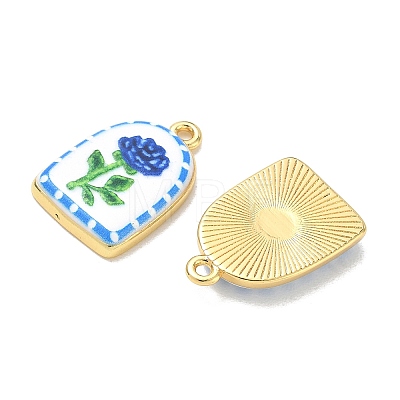 Printed Brass Pendants KK-CBAF9BC-07G-06-1
