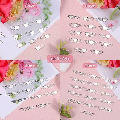 10Pcs Stainless Steel Connector Charms STAS-SZ0003-16C-1