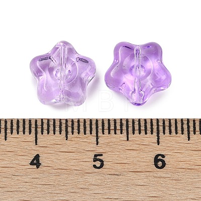 Transparent Glass Beads DGLA-E004-12M-1