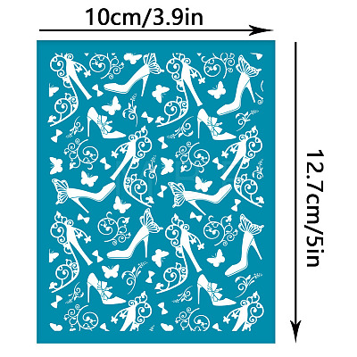 Silk Screen Printing Stencil DIY-WH0341-373-1