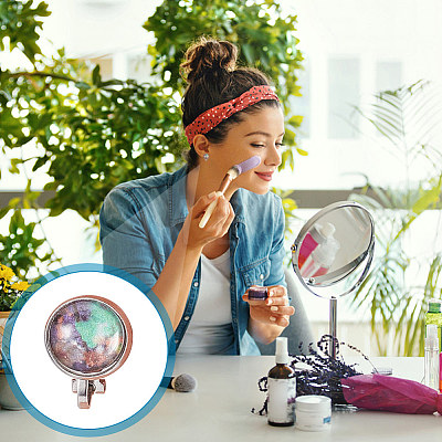 Unicraftale Blank Dome Clip-on Earring Making Kit DIY-UN0005-21-1