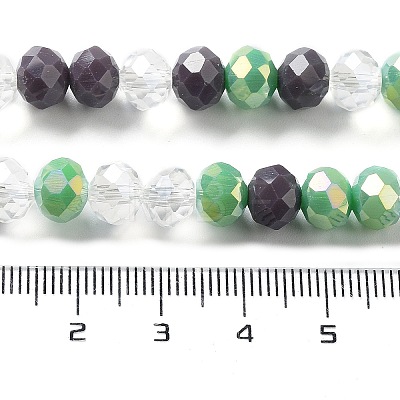 Glass Beads Strands EGLA-A034-M8mm-42-1
