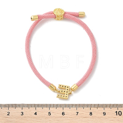 Adjustable Nylon Cord Bracelets BJEW-C096-01G-05-1