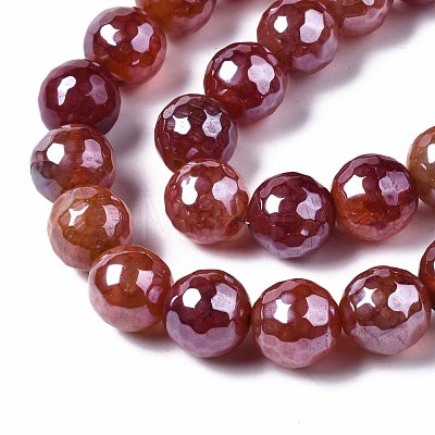 Natural Agate Beads Strands G-Q998-014D-1