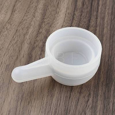 Flat Round with Handle DIY Silicone Candlesticks Molds SIMO-G010-02C-1