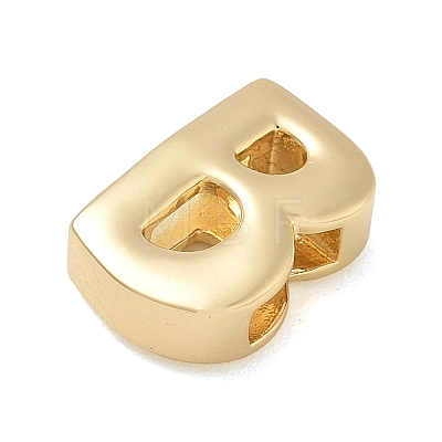 Brass Slide Charms KK-D289-67G-B-1