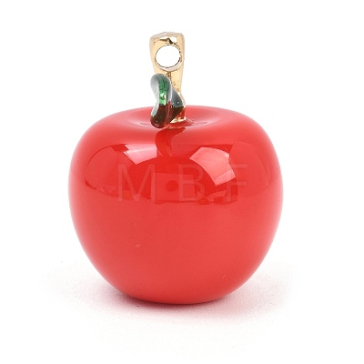 Fruit Theme Resin Pendants FIND-E053-01C-G-1