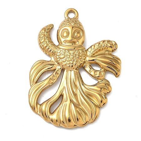 304 Stainless Steel Pendants STAS-C168-03A-G-1