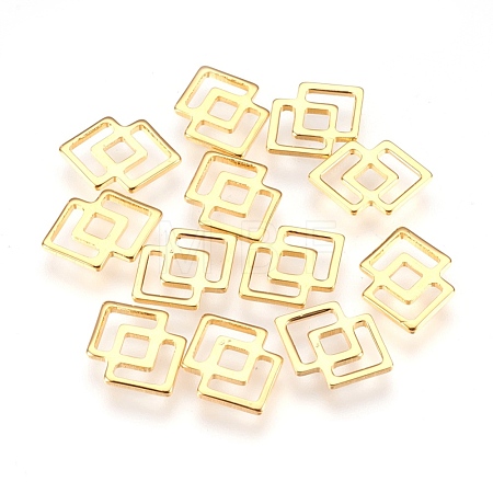 304 Stainless Steel Filigree Joiners Links X-STAS-G176-59G-1