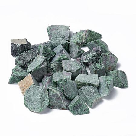 Rough Raw Natural Ruby in Zoisite Beads G-F710-02-1