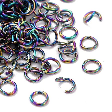 304 Stainless Steel Open Jump Rings A-STAS-E475-01D-1