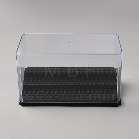 3-Tier Plastic Action Figures Display Case ODIS-WH0002-99-1
