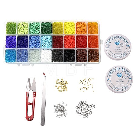 DIY Stretch Jewelry Sets Kits DIY-SZ0001-17-1