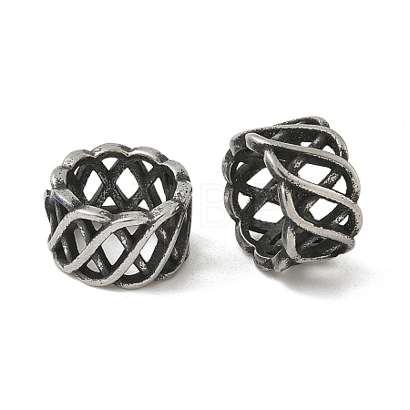 304 Stainless Steel Beads STAS-Z147-17AS-1