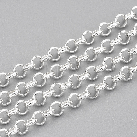 304 Stainless Steel Rolo Chains CHS-T002-04E-1