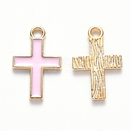 Alloy Enamel Pendants ENAM-S121-122A-1