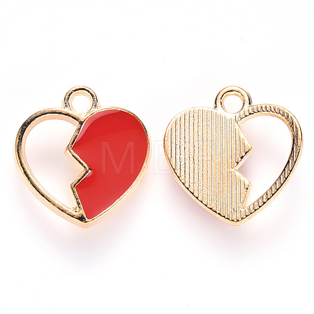 Alloy Enamel Charms ENAM-S121-044-1