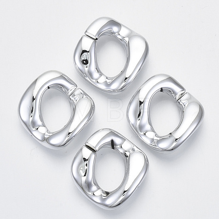 UV Plating Acrylic Linking Rings OACR-N009-003A-B04-1