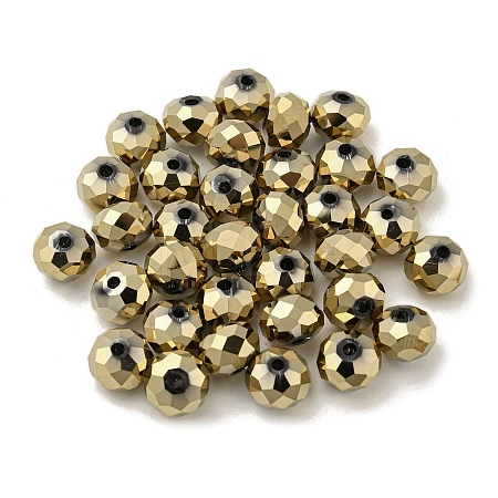 Electroplate Glass Beads EGLA-Z004-01B-14-1