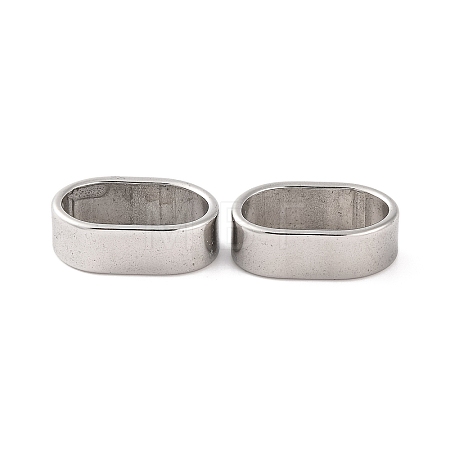 Non-Tarnish 304 Stainless Steel Slide Charms STAS-S133-01P-02-1