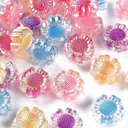 Transparent Acrylic Beads TACR-S152-10B-1