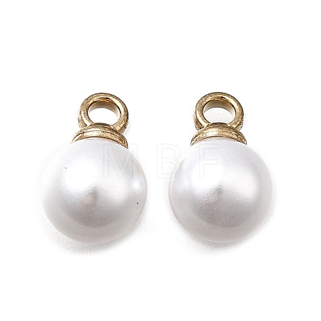 ABS Plastic Imitation Pearl Pendants FIND-H052-01C-04KCG-1