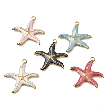 304 Stainless Steel Pendants STAS-N108-101G-1