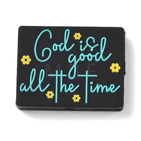 Inspirational Silicone Beads SL-CBAF318-C02-1