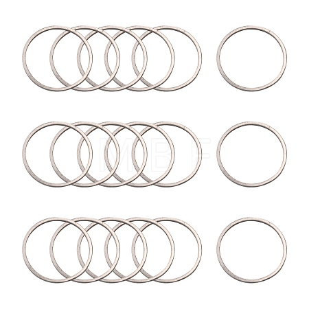 Tarnish Resistant 304 Stainless Steel Linking Ring X-STAS-S079-12A-1