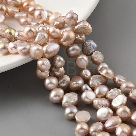 Natural Cultured Freshwater Pearl Beads Strands PEAR-A006-19A-X-1