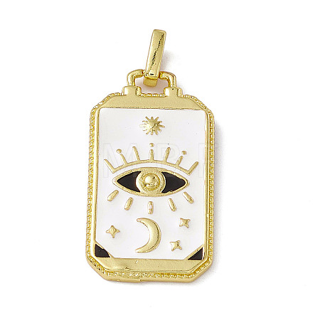 Alloy Enamel Pendants ENAM-D042-01H-1