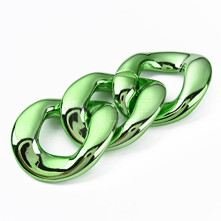 UV Plating Acrylic Linking Rings OACR-N009-007A-A01-1
