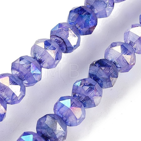Baking Paint Glass Beads Strands GLAA-H032-05-03-1