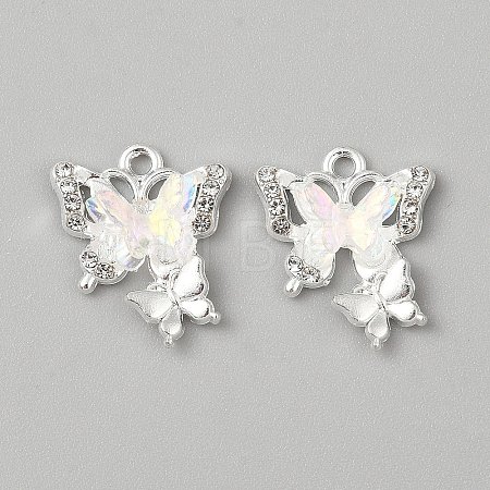 Alloy & Acrylic Pendants FIND-WH0817-132S-03D-1