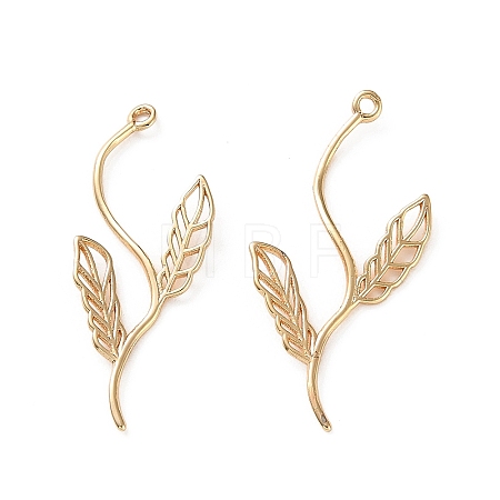 Brass Pendants KK-L266-01B-G-1