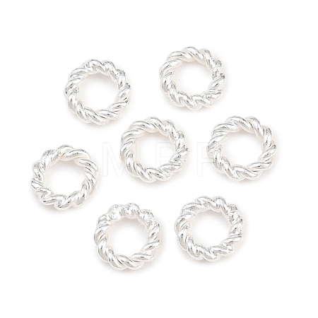 Brass Soldered Closed Jump Rings KK-K253-15C-03S-1