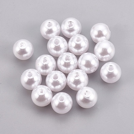 ABS Plastic Imitation Pearl Beads KY-G009-16mm-03-1