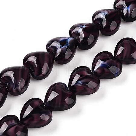 Millefiori Glass Beads Strands GLAA-T023-34C-1
