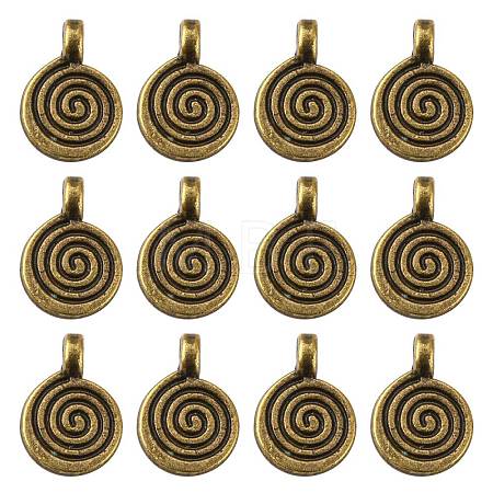 Tibetan Style Alloy Charms MLF0339Y-NF-1