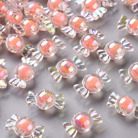 Transparent Acrylic Beads TACR-S152-03B-SS2109-1