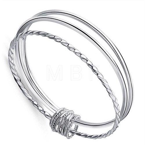 Brass Multi-strand Bracelets BJEW-BB49026-A-1