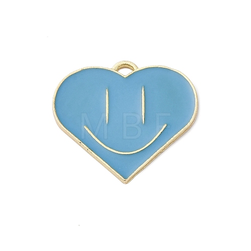 Alloy Enamel Pendants ENAM-F152-06G-02-1