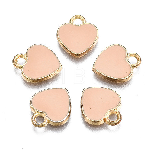 Alloy Enamel Charms X-ENAM-S121-041J-1