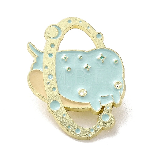 Cute Marine Devil Fish Alloy Enamel Pins JEWB-R023-02B-1