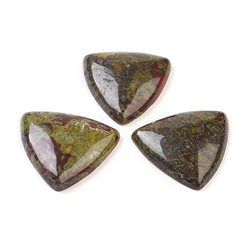 Natural Dragon Blood Stone Pendants G-G769-02-1