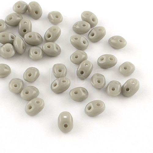 2-Hole Seed Beads X-GLAA-R159-43020-1