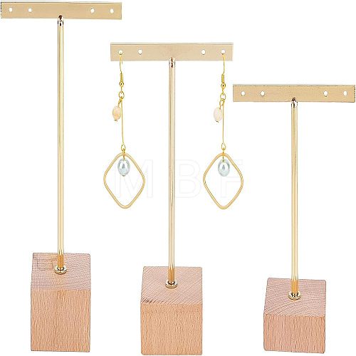 Iron Earring Display Stands EDIS-WH0011-05-1