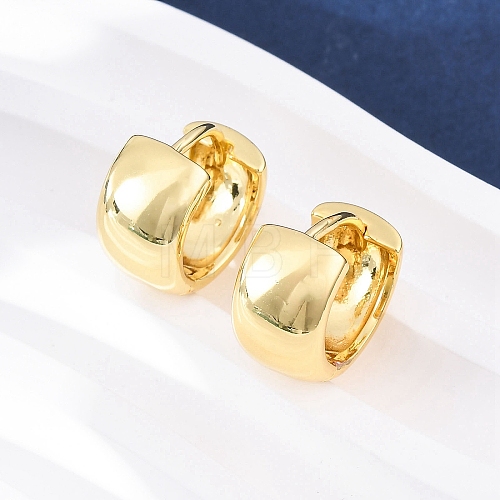 Brass Hoop Earrings EJEW-Q015-21C-G-1