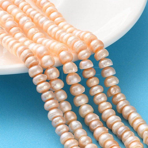 Natural Cultured Freshwater Pearl Beads Strands PEAR-I007-02N-01A-1